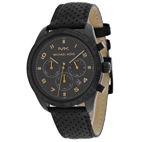 michael kors mk8705|Michael Kors MK8705 Keaton 43mm Men's Chronograph Black .